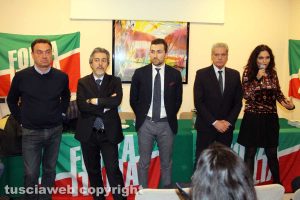 Viterbo - La presentazione della candidatura di Francesca Arena (FI) alla Regione