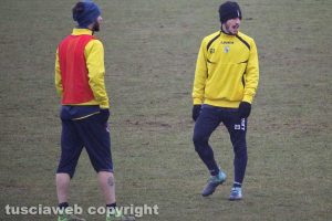 Sport - Calcio - Viterbese - L'allenamento di ieri - Riccardo Pandolfi