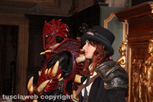 Alcuni dei figuranti del Carnevale 2017