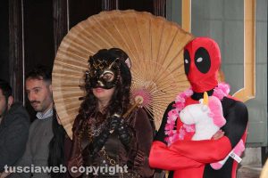 Alcuni dei figuranti del Carnevale 2017