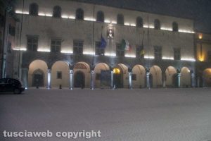Bufera di neve a Viterbo