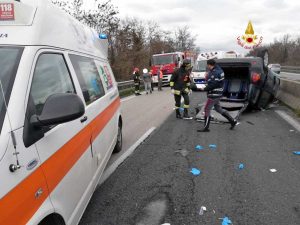 Incidente sulla strada statale 3 bis Tiberina (E45)