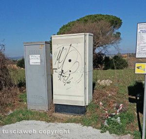Viterbo - La cabina a Monterazzano