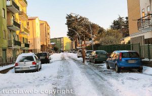 Viterbo - Neve al Pilastro