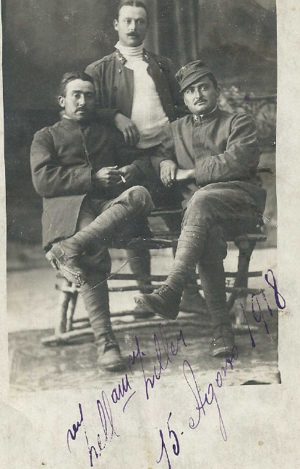 Torello Pietrella militare durante la Grande Guerra