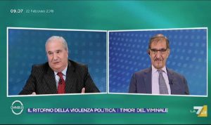 Giuseppe Fioroni e Ignazio La Russa a La7