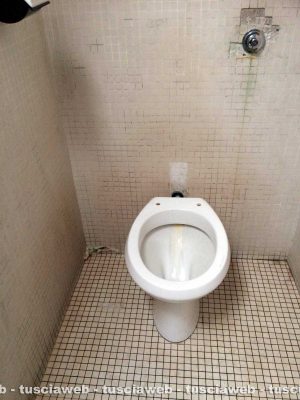 Viterbo - I bagni alla scuola Grandori