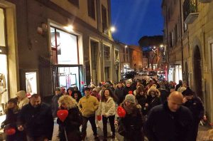 Viterbo - La passeggiata di san Valentino