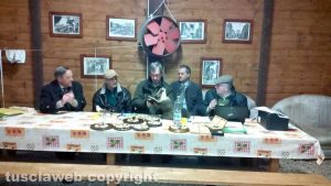 Il trofeo degli ungulati abbattuti - La commissione riunita a Tuscania 