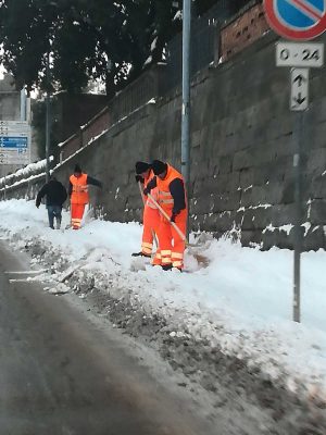 Maltempo - Viterbo Ambiente al lavoro