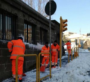 Maltempo - Viterbo Ambiente al lavoro