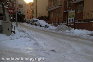Viterbo - Neve - Via Vicenza