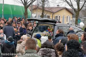 Albinea - Il funerale di Davide Ciuffreda