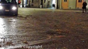 Viterbo - Piazza del Comune dopo il Carnevale