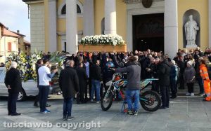 Besana - I funerali di Danilo Lombardo