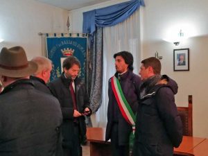  Mazzoli a Bassano Romano per la visita del ministro Franceschini 