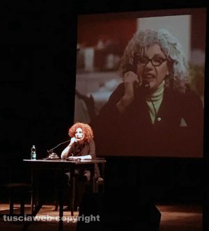 Tuscania - Cinzia Leone al teatro Rivellino
