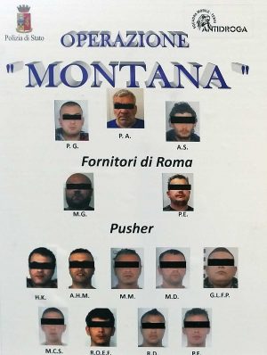 Operazione antidroga Montana - Gli arrestati