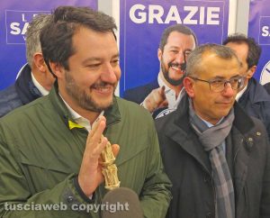 Matteo Salvini a Viterbo