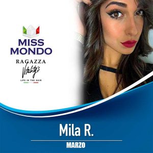 Mila Rizzello partecipa al Vitality's contest di Miss Mondo Italia
