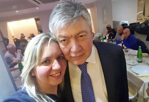 Mara Belli con Umberto Fusco