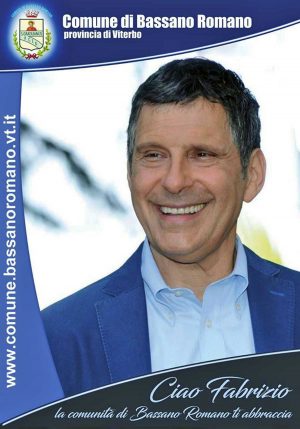 Bassano Romano ricorda e omaggia Fabrizio Frizzi