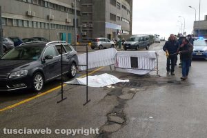 Viterbo - Ospedale di Belcolle - Precipita dalla scala antincendio e muore