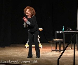 Tuscania - Cinzia Leone al teatro Rivellino