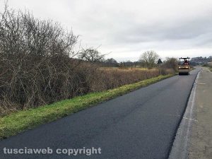 Asfaltatura di una strada