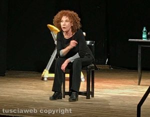 Tuscania - Cinzia Leone al teatro Rivellino