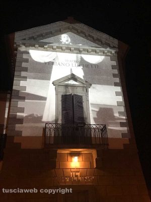 Tuscania - Il teatro Rivellino dedicato a al tenore Veriano Luchetti