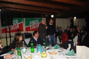 Viterbo - La cena di Forza Italia