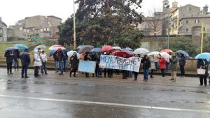 Vetralla - La manifestazione Una Cassia più sicura