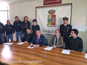 Operazione antidroga Montana - La conferenza stampa