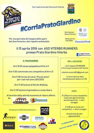 Viterbo Runners - Corri a pratogiardino Lucio Battisti