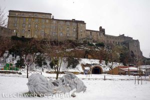 Neve a Viterbo - Valle Faul