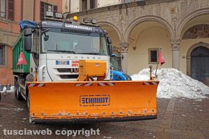 Neve a Viterbo - Il mezzo a tre lame venuto da Perugia