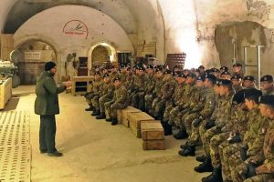 I marescialli del corso Certezza alle “Gallerie del Monte Soratte”
