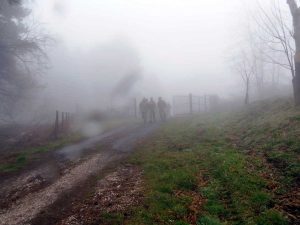 Monti Cimini - L'attività di orienteering dei sottufficiali dell'esercito