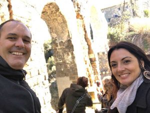 Montalto - La soprintendente Margherita Eichberg in visita al parco di Vulci