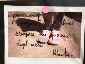  "Un miglio nelle scarpe"