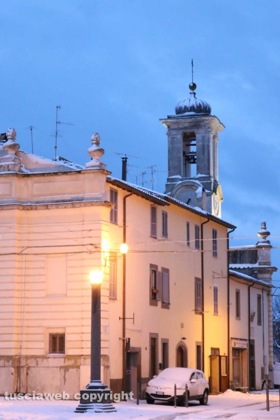 Monte Romano - Monte Romano ricoperta di neve