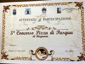 Bagnaia - Il concorso per la migliore pizza di Pasqua 