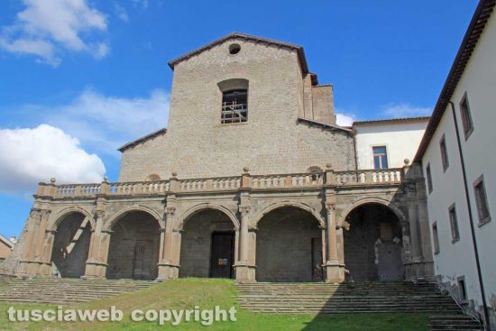 Viterbo - Unitus - Santa Maria in gradi - La basilica
