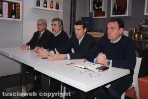Giovanni Arena, Francesco Battistoni, Giuseppe Fraticelli e Dario Bacocco