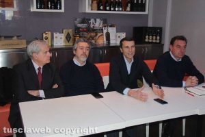 Giovanni Arena, Francesco Battistoni, Giuseppe Fraticelli e Dario Bacocco