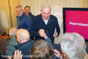 Giuseppe Fioroni all'incontro dopo il voto del 4 marzo