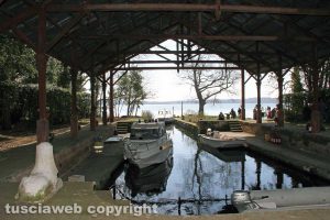 Capodimonte - L'isola Bisentina - Il molo