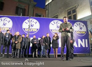 Matteo Salvini a Viterbo