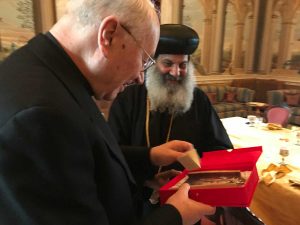 Incontro Viterbo - Egitto, ii vescovi Fumagalli ed El Soryani